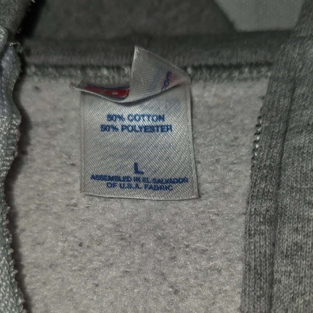 Soffe Gray USMC Zip Up Hoodie - Picture 3 of 7